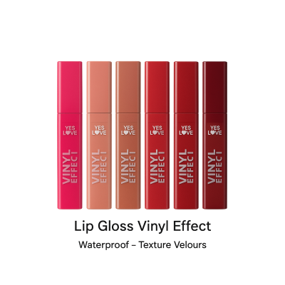 ROUGE A LÈVRES – Waterproof Brillance intense · Tenue longue · Fini vinyle