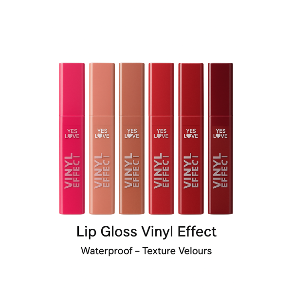 ROUGE A LÈVRES – Waterproof Brillance intense · Tenue longue · Fini vinyle